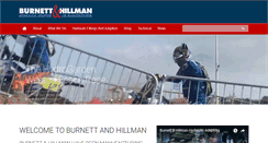 Desktop Screenshot of burnettandhillman.co.uk